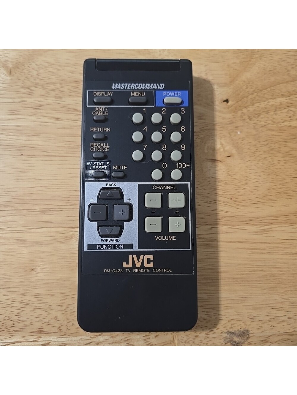 Original JVC RM-C423 TV Remote Control, RM-C423-KD No Batter Cover